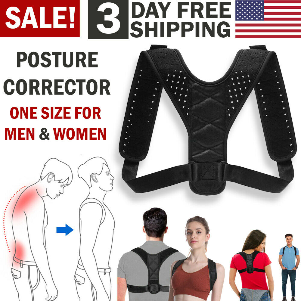 Posture Corrector Men Women Upper Back Pain