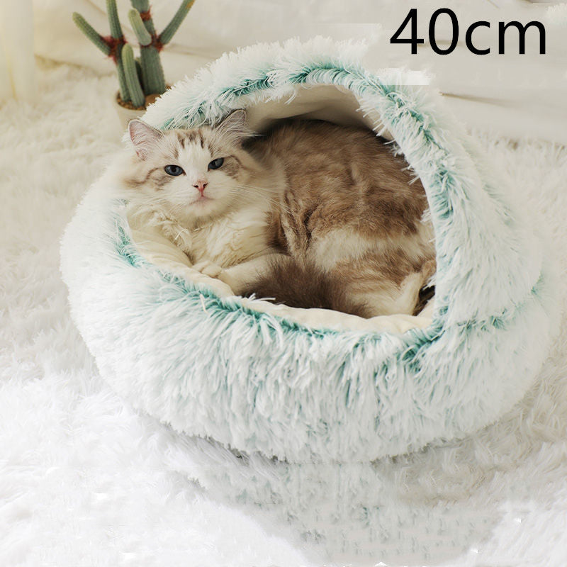 Soft Long Plush Pets Bed