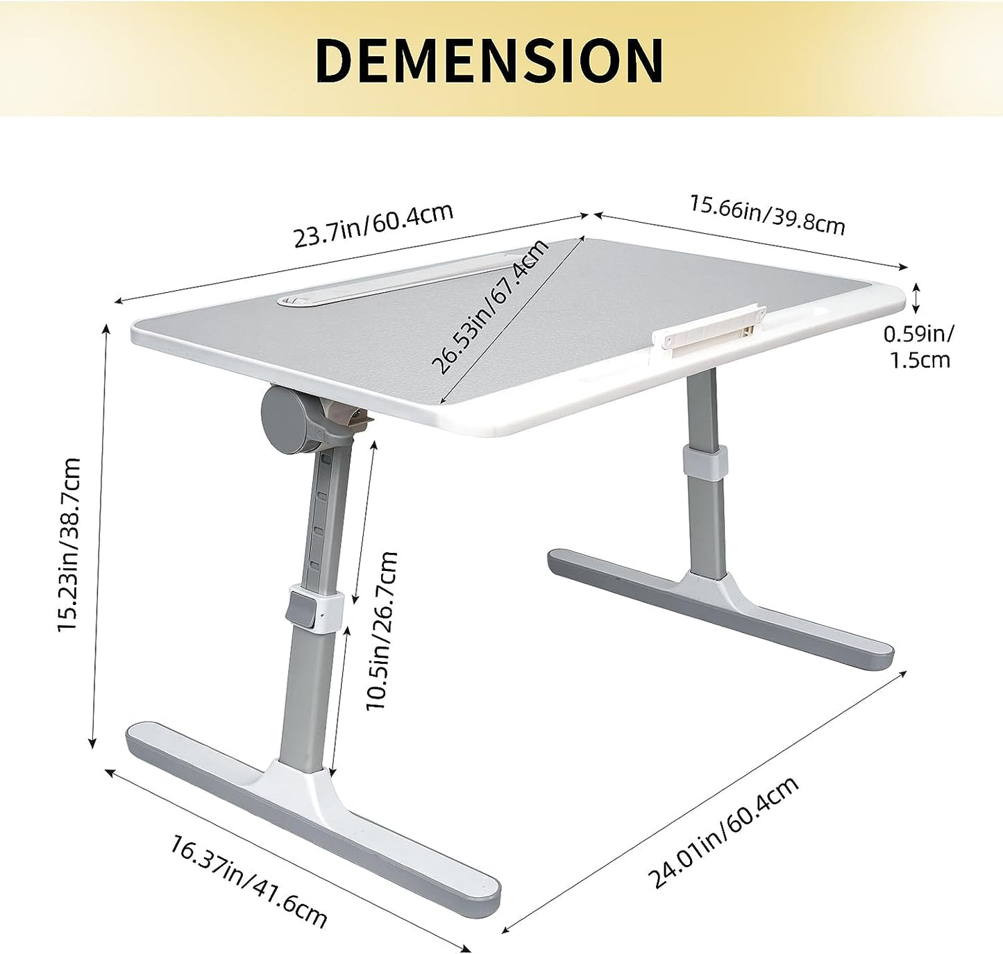 Portable Bed Table Desk