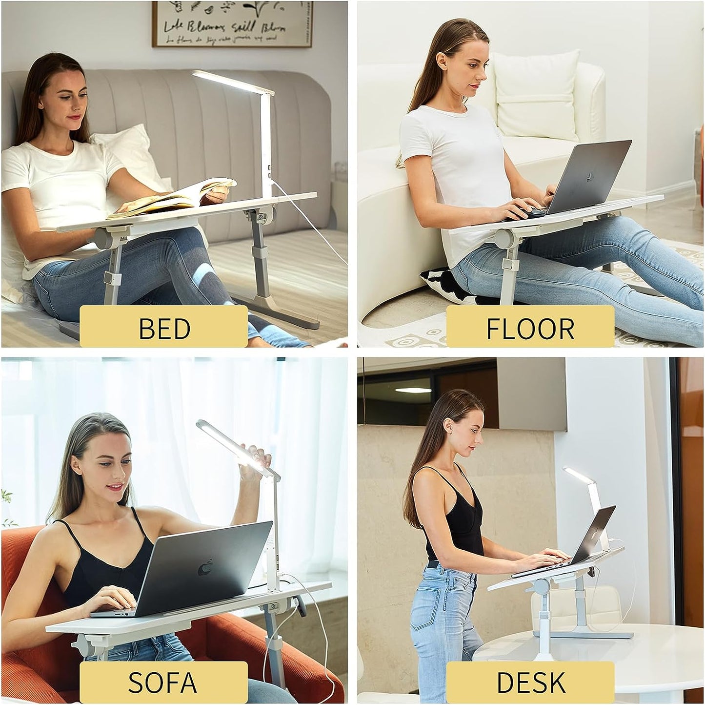 Portable Bed Table Desk