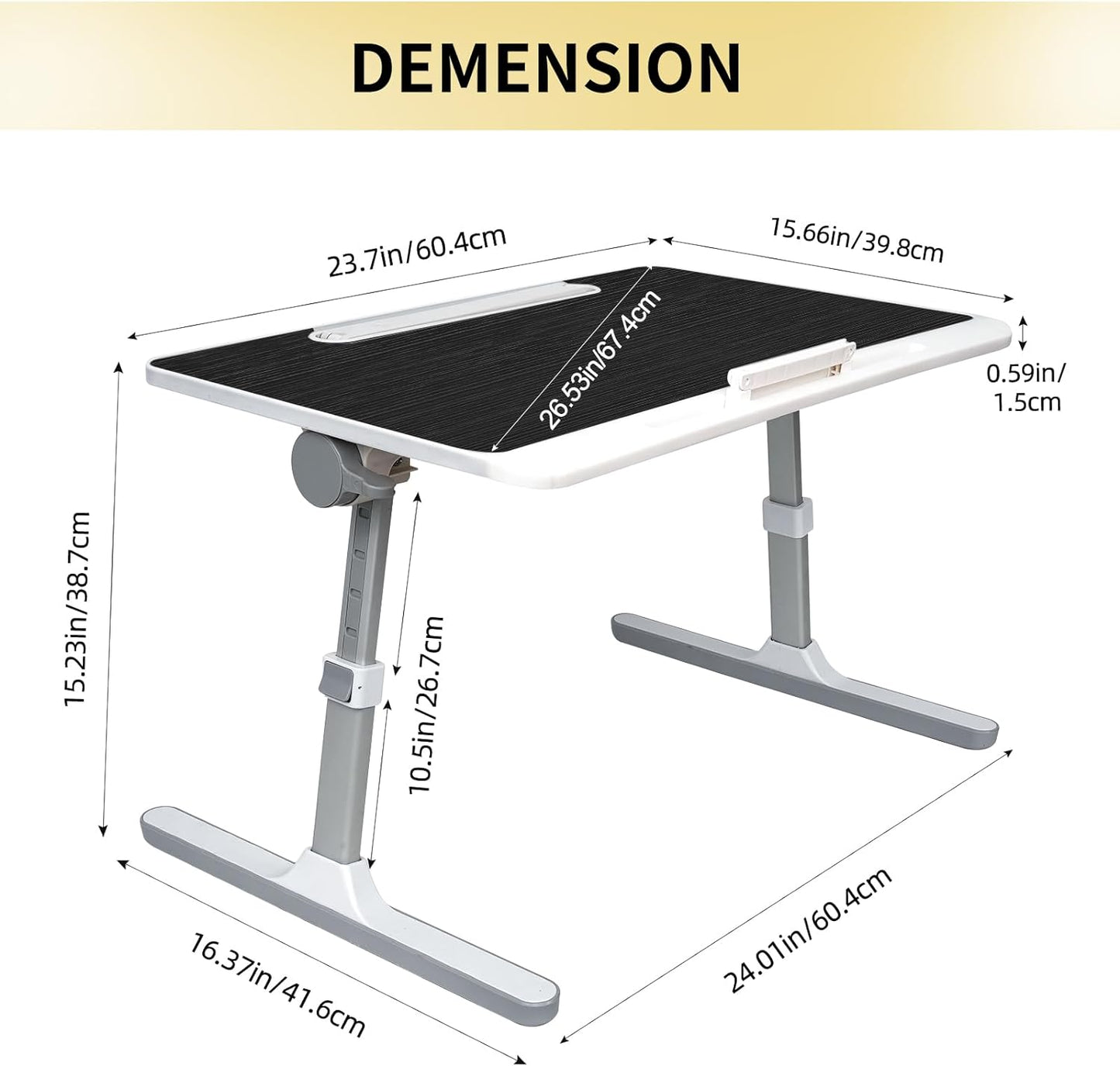 Portable Bed Table Desk