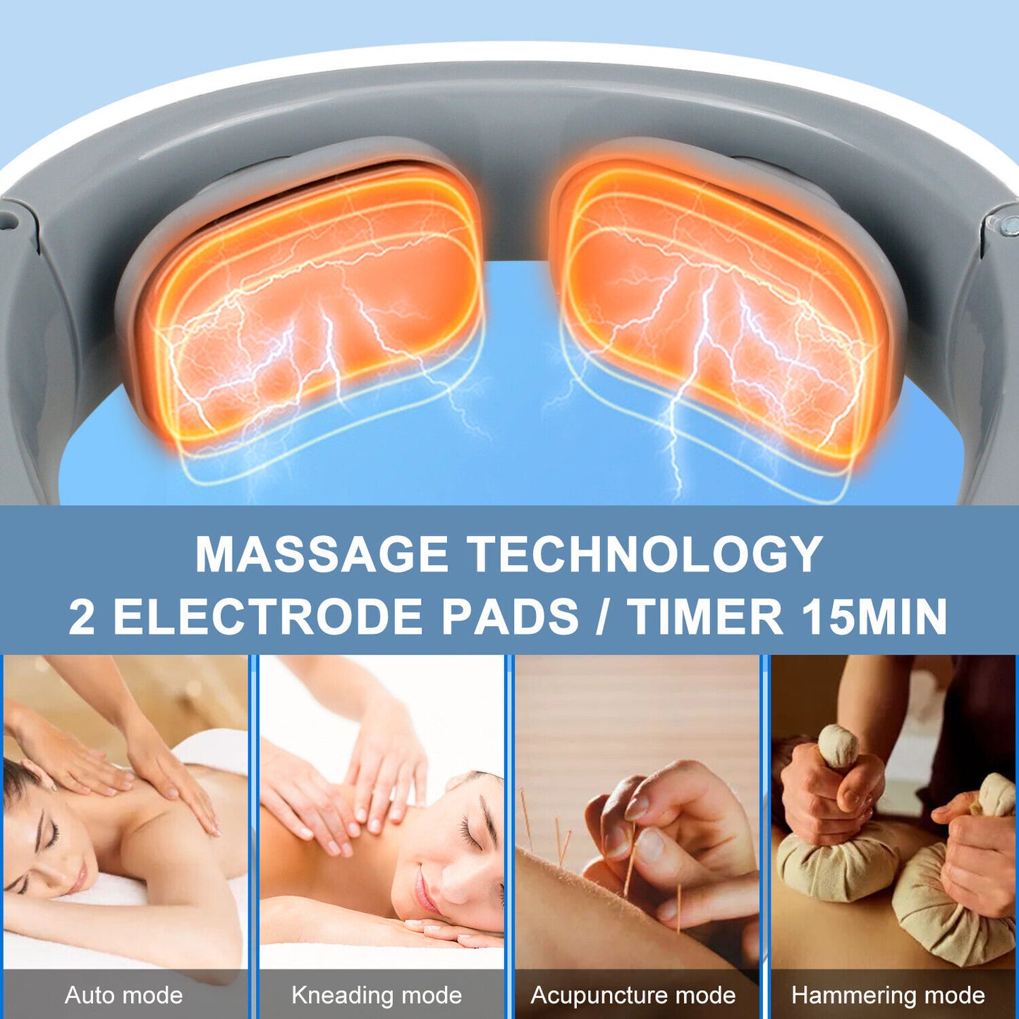 Electric Cervical Neck Pulse Massager