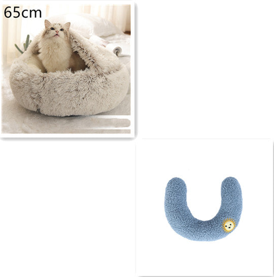 Soft Long Plush Pets Bed