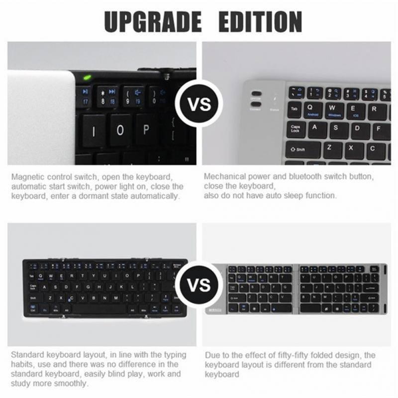 Foldable Keyboard Travel Use