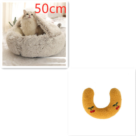 Soft Long Plush Pets Bed