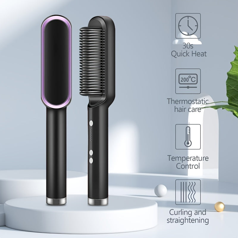 Electric Hair Brush 2-in-1