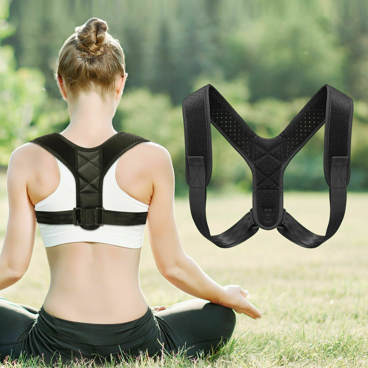 Posture Corrector Men Women Upper Back Pain