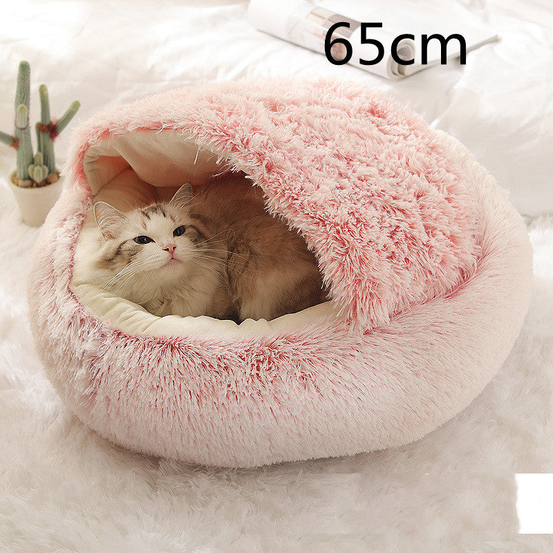 Soft Long Plush Pets Bed