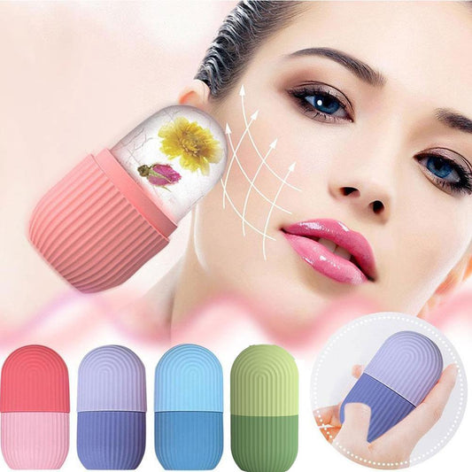 Silicone Ice Cube Tray Mold Massager Roller Ball