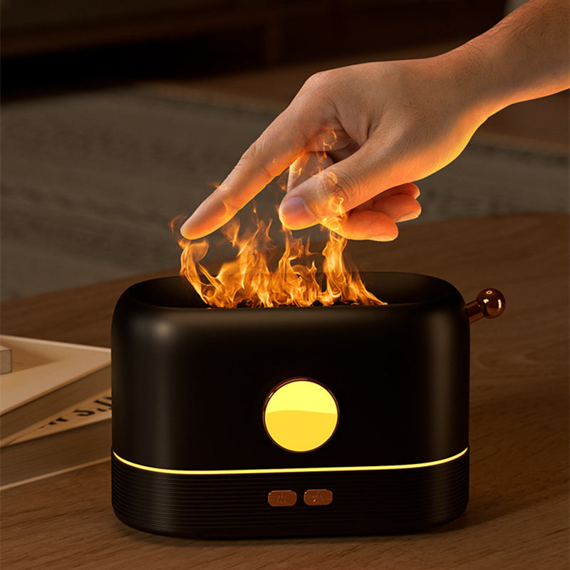 Simulation Flame Usb Humidifier Home Desktop Fragrance Diffuser