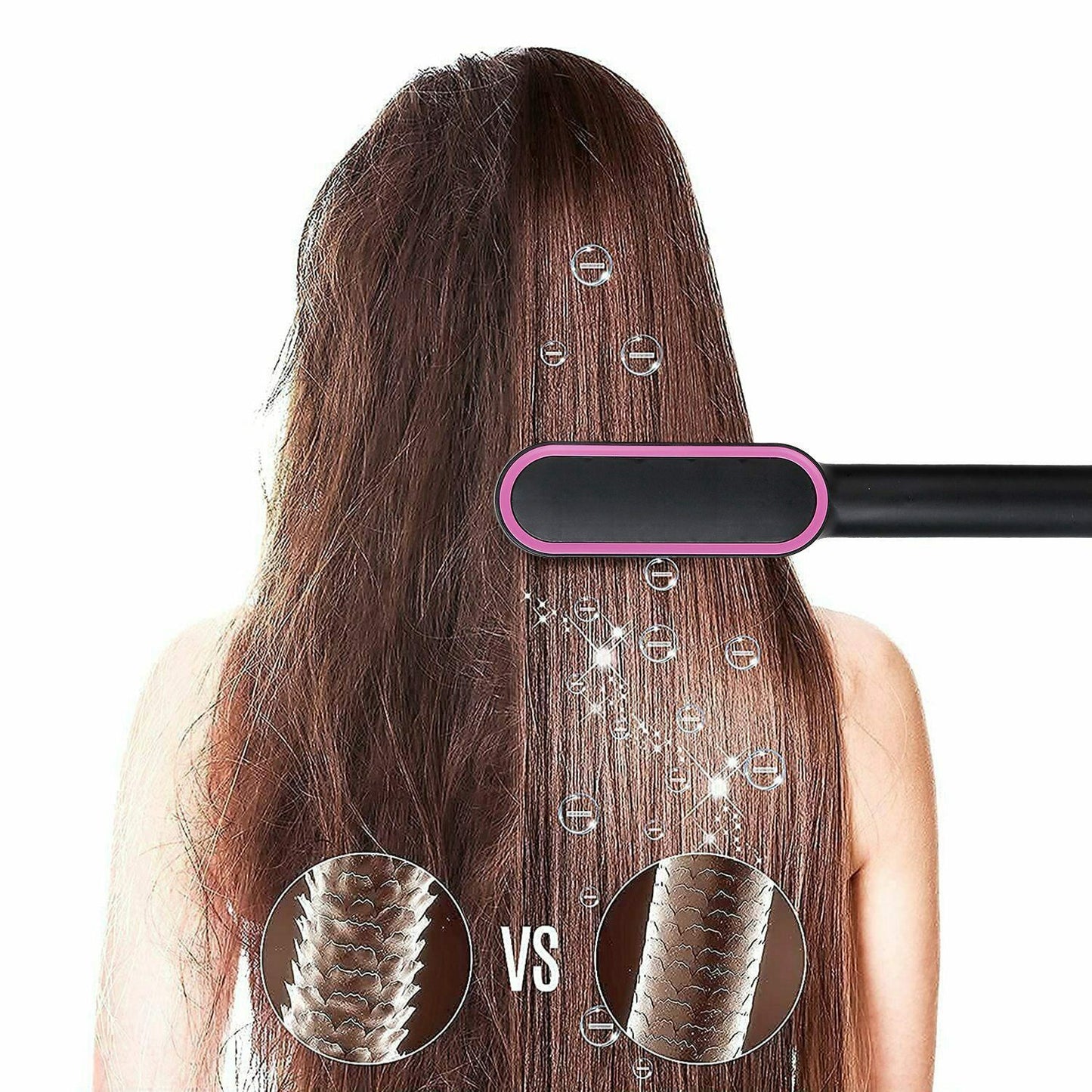 Electric Hair Brush 2-in-1