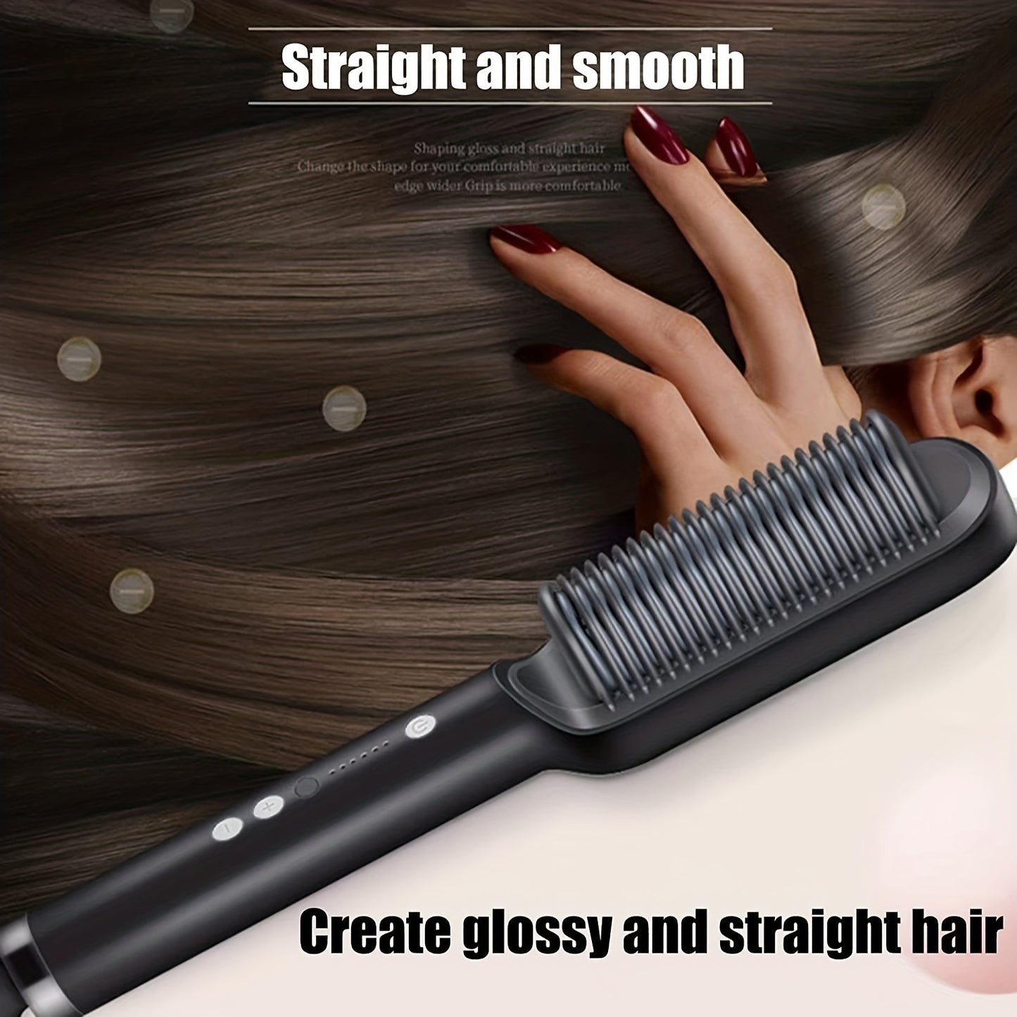 Electric Hair Brush 2-in-1