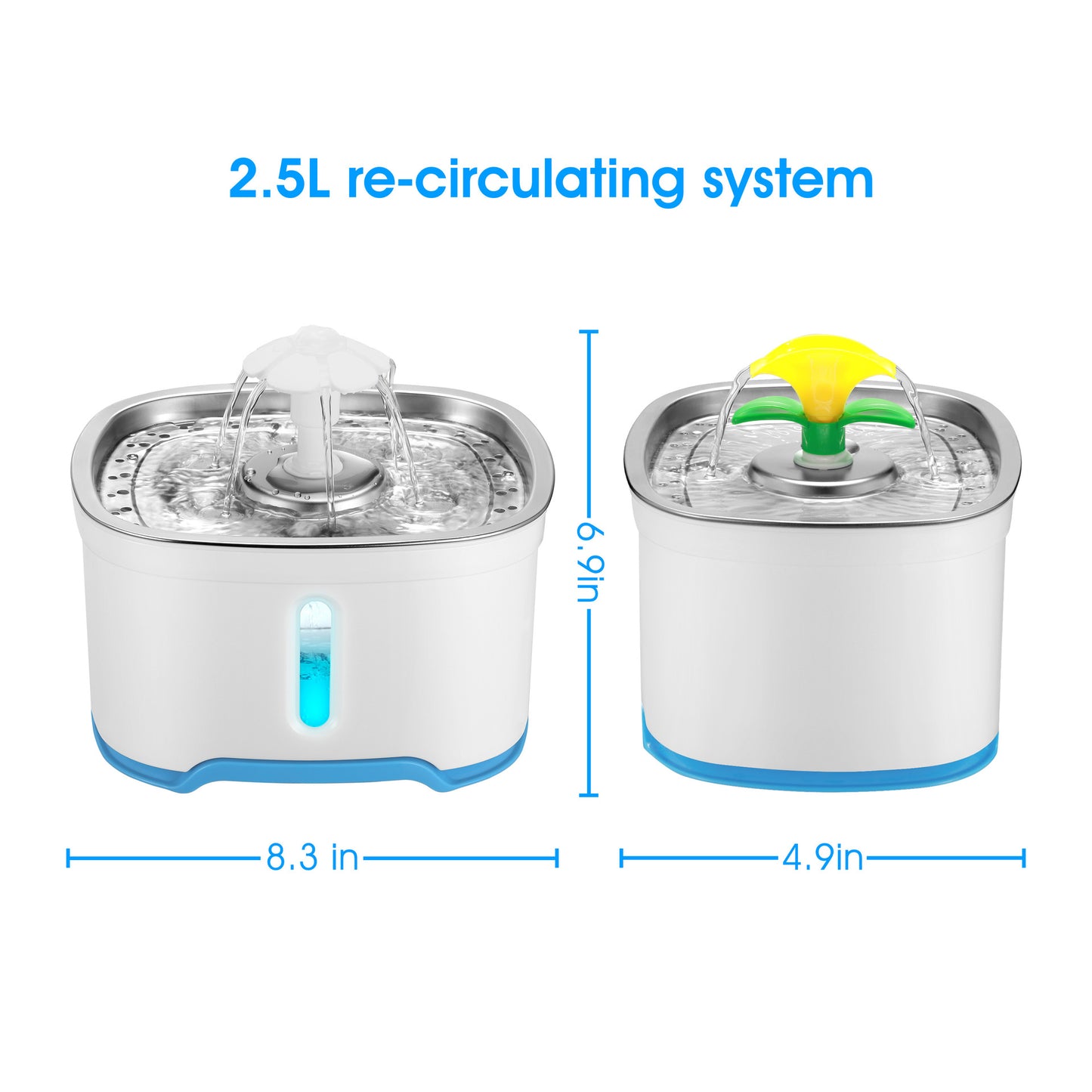 Stainless Steel Pet Water Dispenser Stainless Steel Water Dispenser